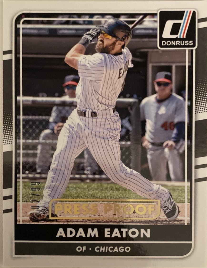 Adam Eaton [Gold Press Proof] #104