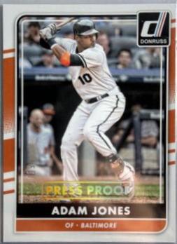Adam Jones [Gold Press Proof] #140