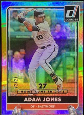 Adam Jones [Season Stat Line] #140
