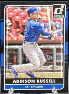 Addison Russell [Black Border] #158