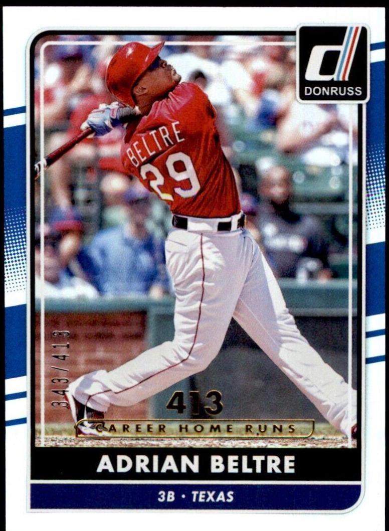 Adrian Beltre [Career Stat Line] #129