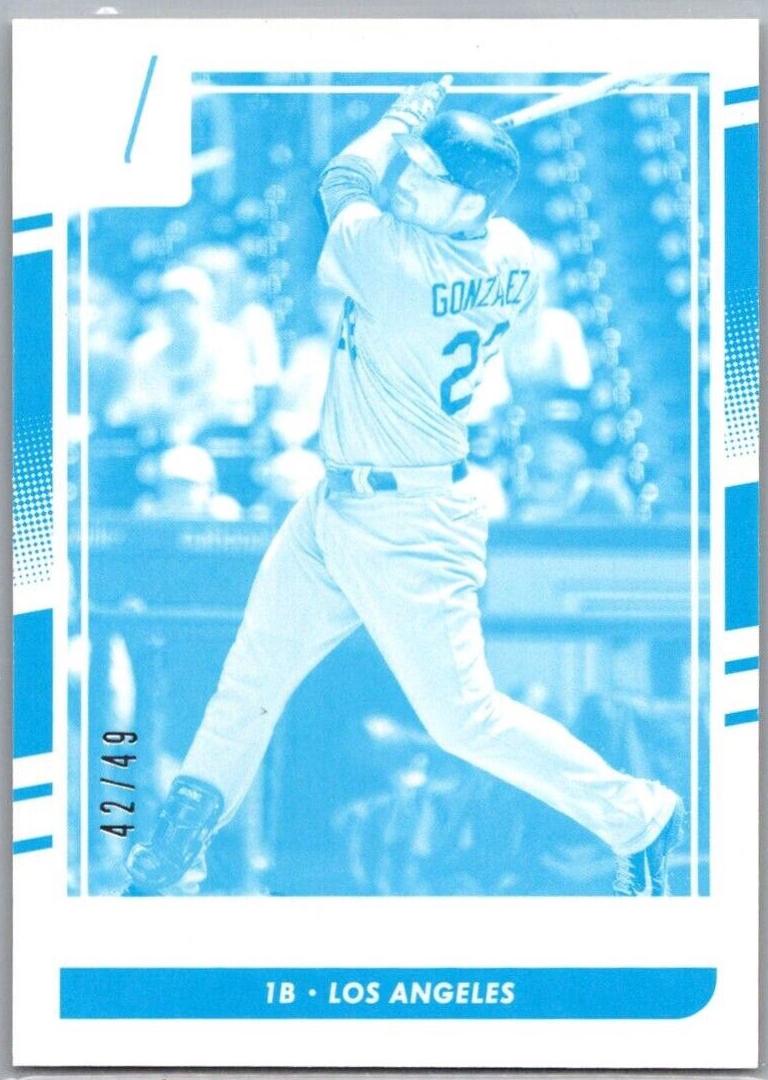 Adrian Gonzalez [Test Proof Cyan] #90