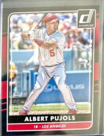 Albert Pujols [Black Border] #62