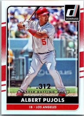 Albert Pujols [Career Stat Line] #62