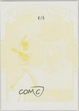 Albert Pujols [Test Proof Yellow] #13