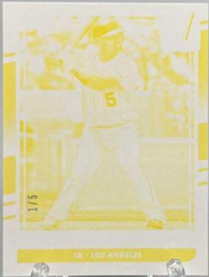 Albert Pujols [Test Proof Yellow] #62