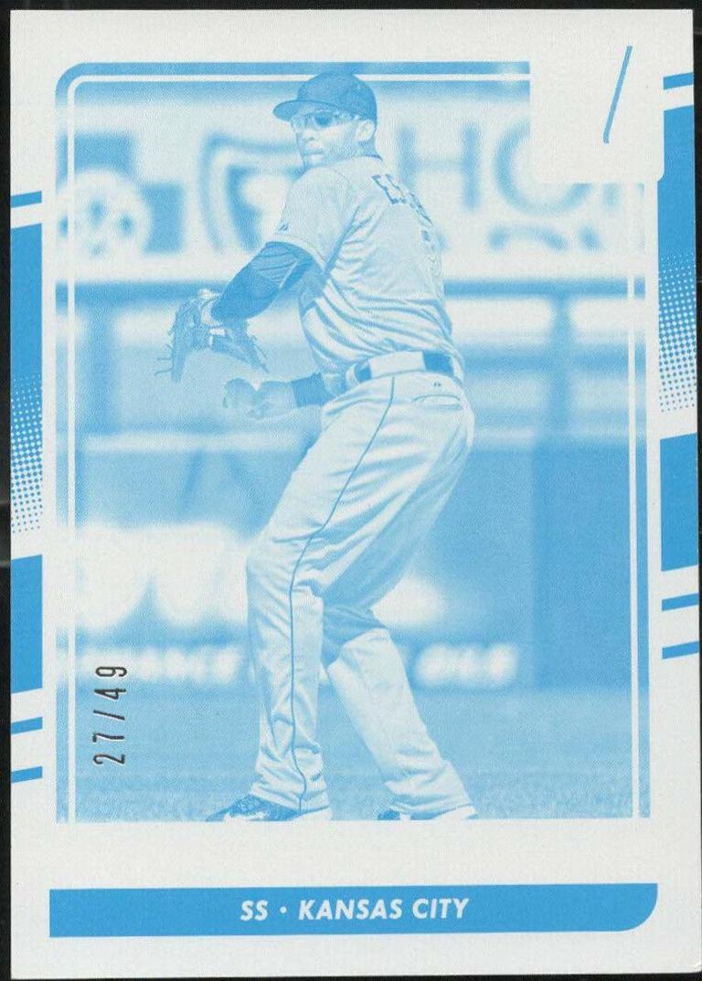Alcides Escobar [Test Proof Cyan] #78