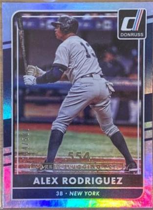 Alex Rodriguez [Career Stat Line] #136