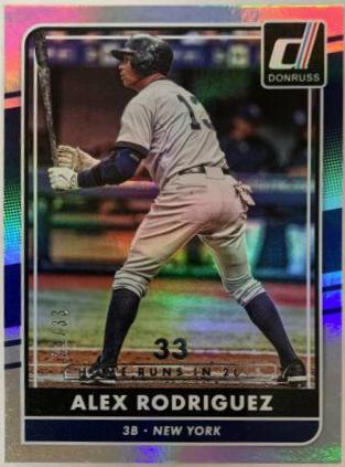 Alex Rodriguez [Season Stat Line] #136