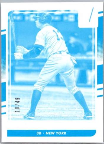Alex Rodriguez [Test Proof Cyan] #136