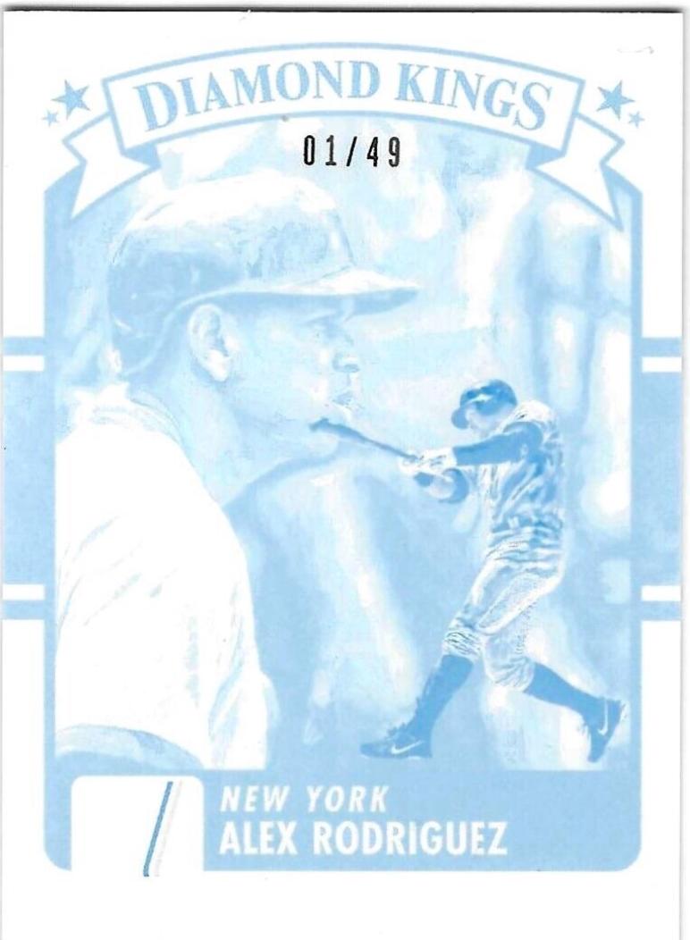 Alex Rodriguez [Test Proof Cyan] #19