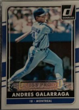 Andres Galarraga [Gold Press Proof] #192