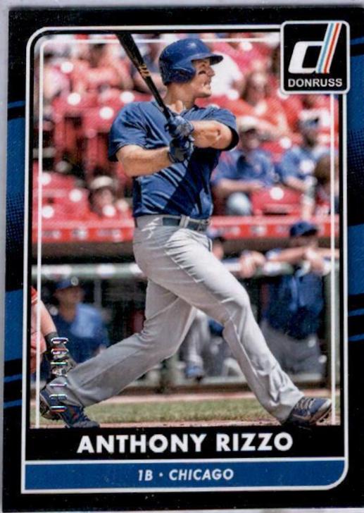 Anthony Rizzo [Black Border] #87