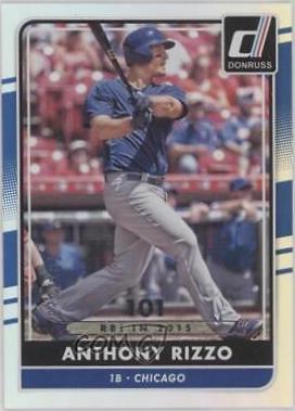 Anthony Rizzo [Season Stat Line] #87