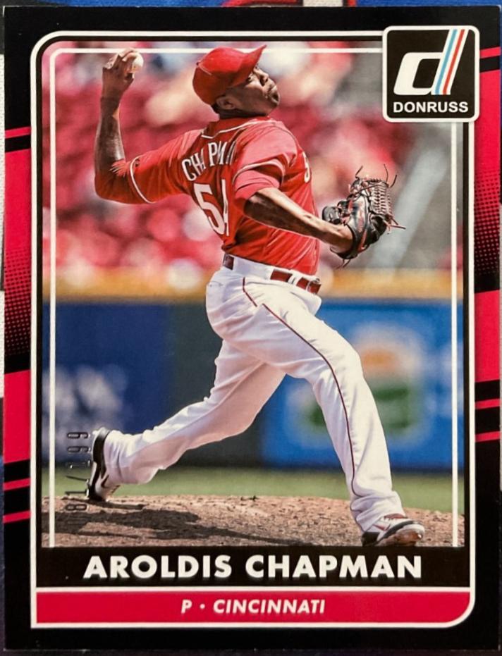Aroldis Chapman [Black Border] #139