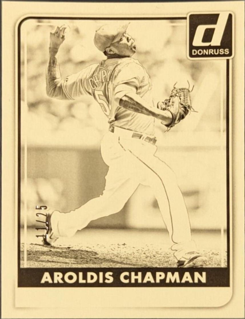 Aroldis Chapman [Test Proof Black] #139