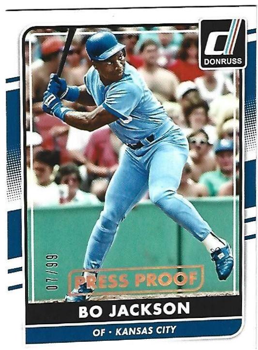 Bo Jackson [Gold Press Proof] #175