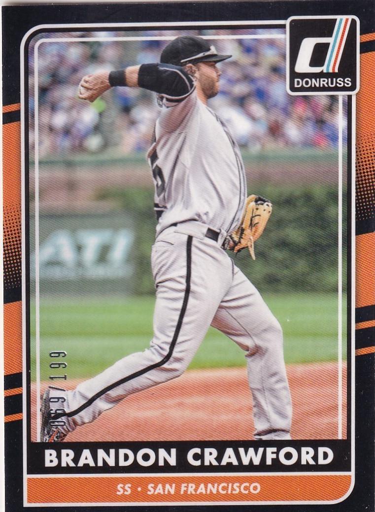 Brandon Crawford [Black Border] #74
