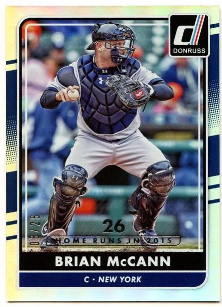 Brian McCann [Season Stat Line] #148