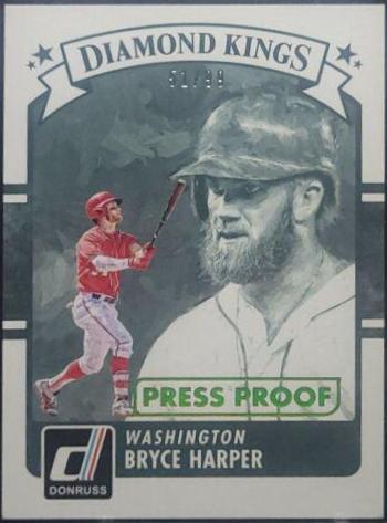 Bryce Harper [Gold Press Proof] #30