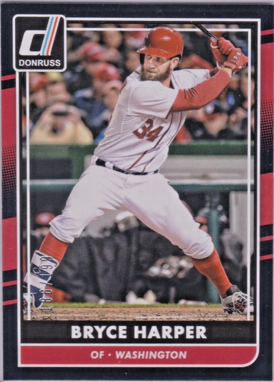 Bryce Harper [Washington Black Border] #57