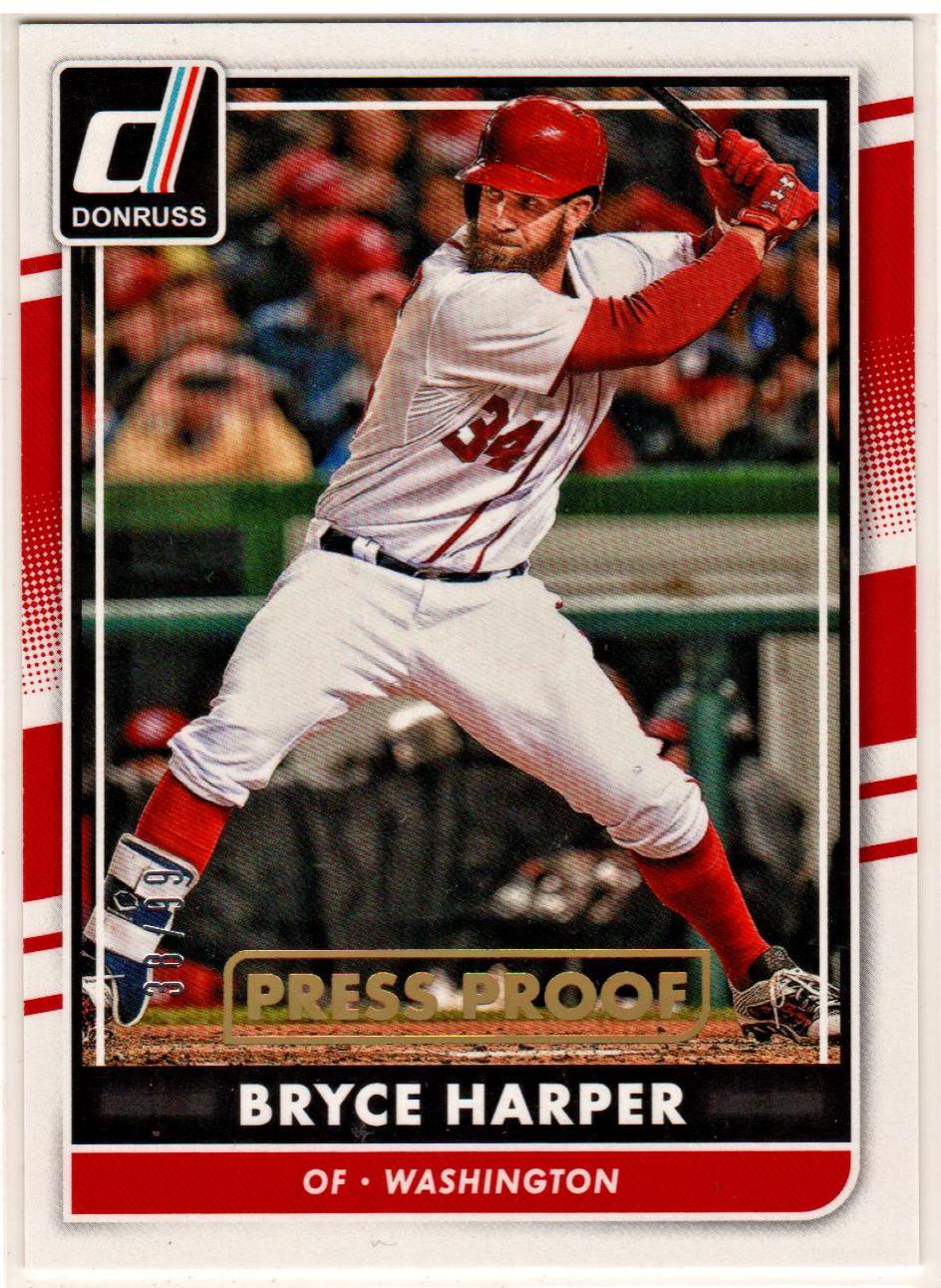 Bryce Harper [Washington Gold Press Proof] #57