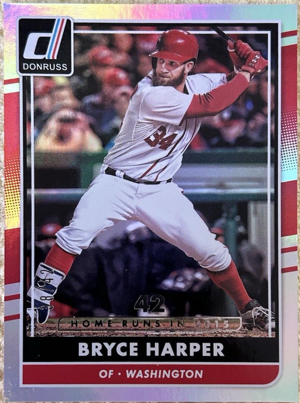 Bryce Harper [Washington Season Stat Line] #57