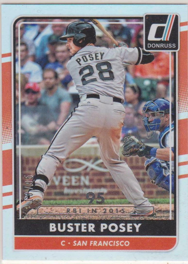 Buster Posey [Season Stat Line] #64