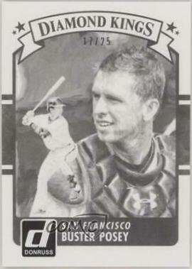 Buster Posey [Test Proof Black] #24