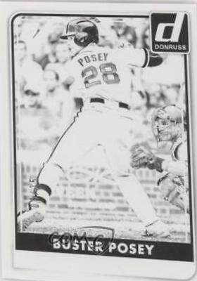 Buster Posey [Test Proof Black] #64