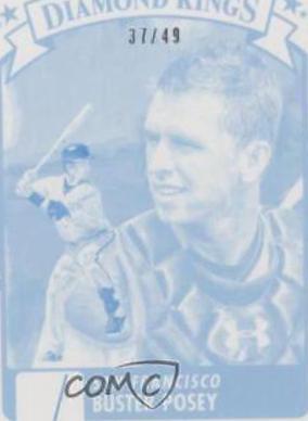 Buster Posey [Test Proof Cyan] #24