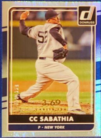 CC Sabathia [Career Stat Line] #138