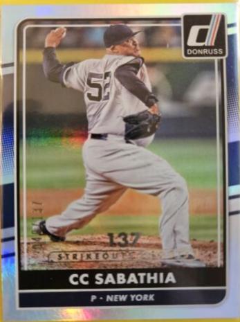 CC Sabathia [Season Stat Line] #138