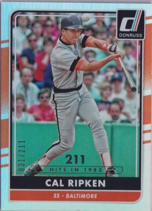 Cal Ripken Jr. [Season Stat Line] #181