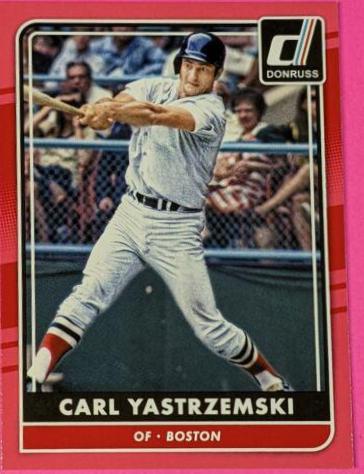 Carl Yastrzemski [Pink] #185