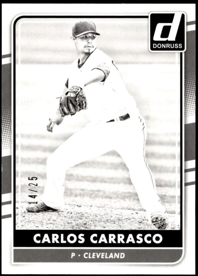 Carlos Carrasco [Test Proof Black] #126
