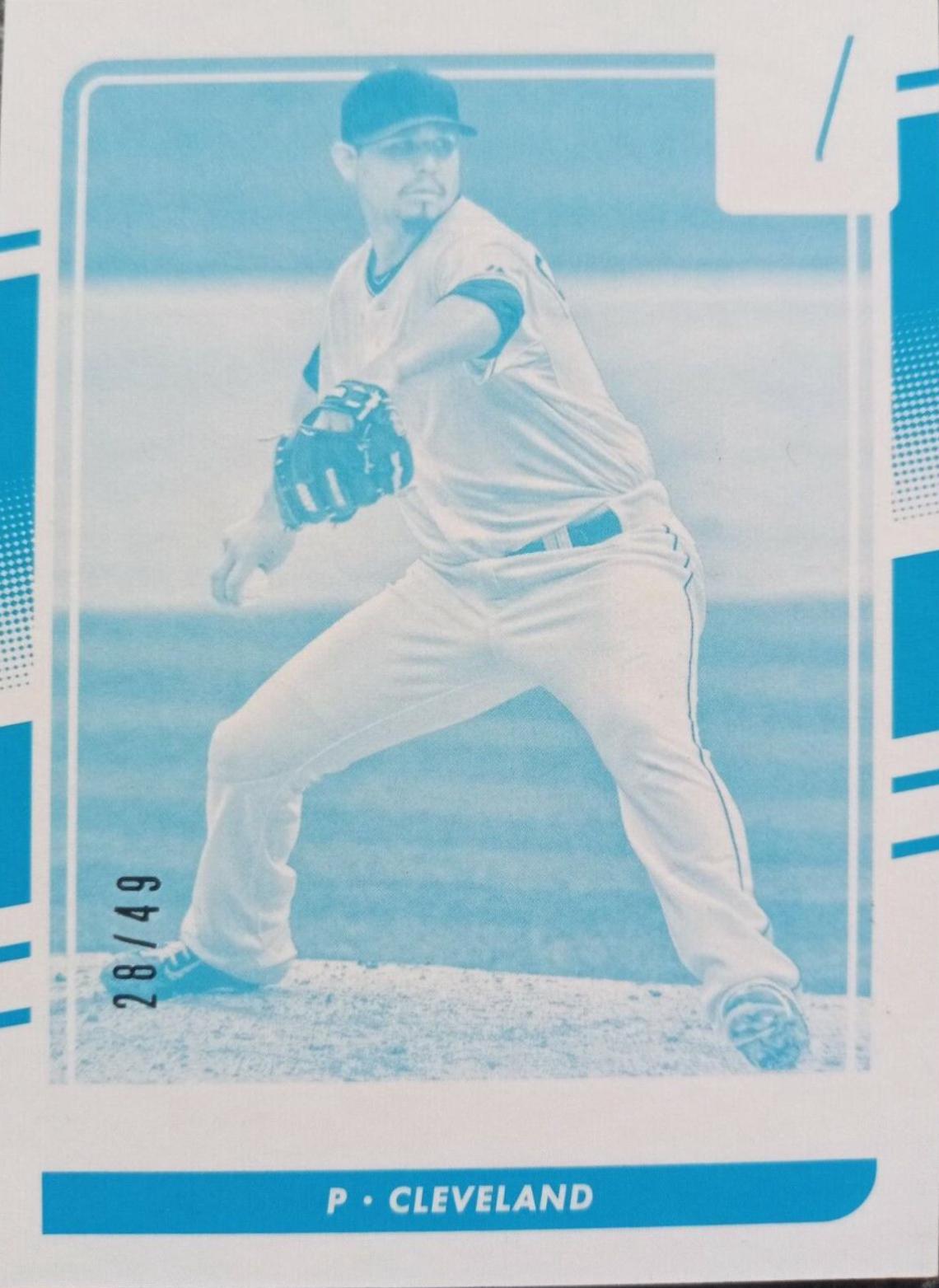 Carlos Carrasco [Test Proof Cyan] #126