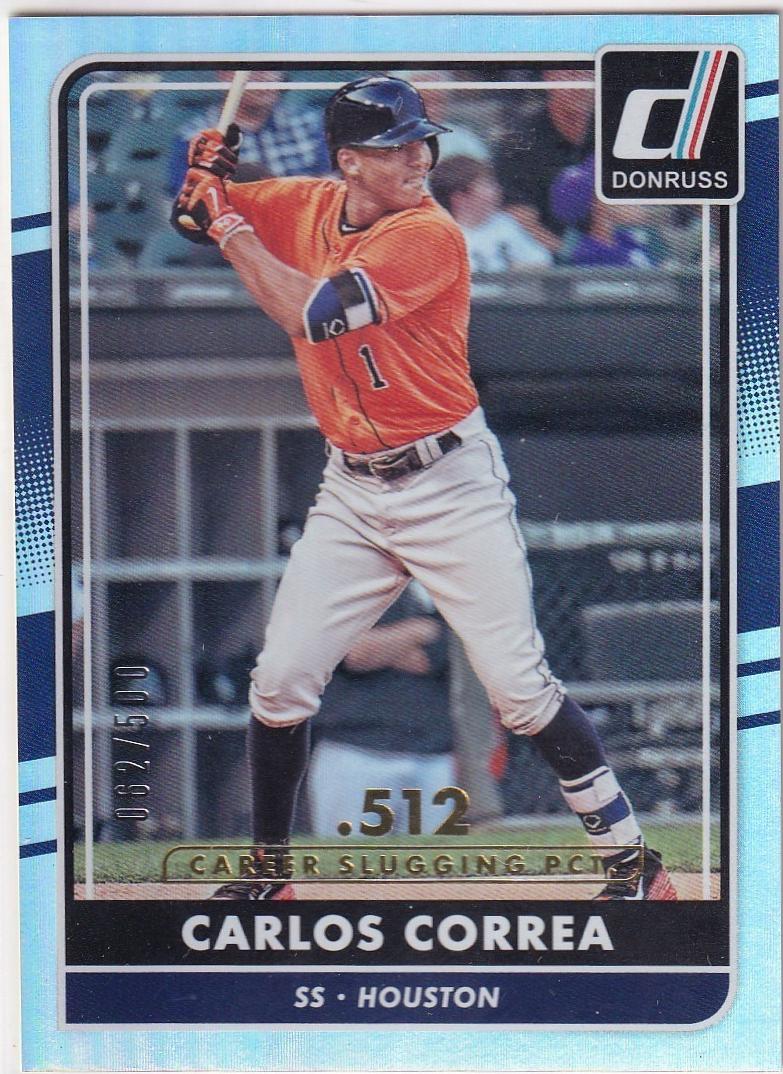 Carlos Correa [SS Houston Career Stat Line] #59