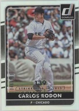 Carlos Rodon [Season Stat Line] #163