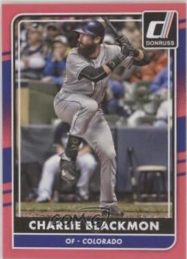 Charlie Blackmon [Pink] #103