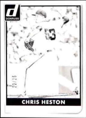 Chris Heston [Test Proof Black] #135