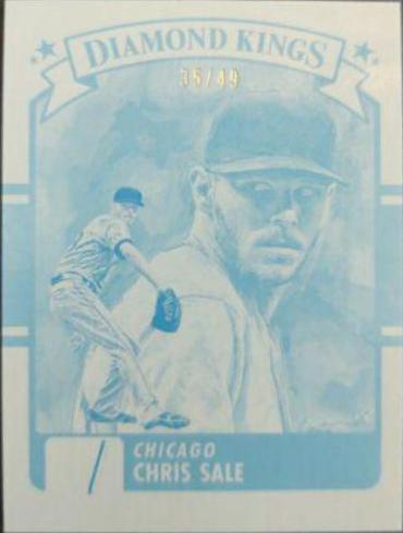 Chris Sale [Test Proof Cyan] #6