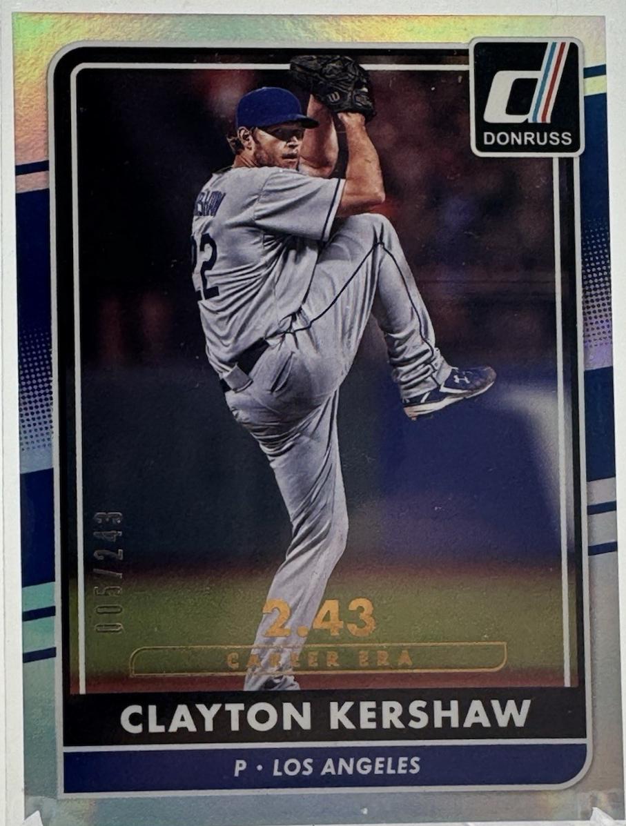 Clayton Kershaw [Career Stat Line] #53