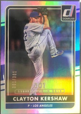 Clayton Kershaw [Season Stat Line] #53