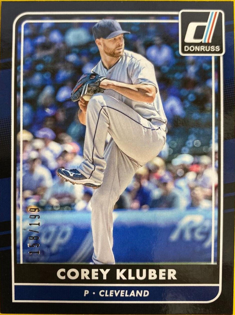 Corey Kluber [Black Border] #123
