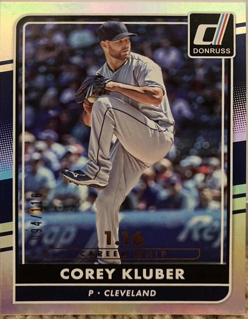 Corey Kluber [Career Stat Line] #123