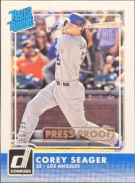 Corey Seager [Gold Press Proof] #32