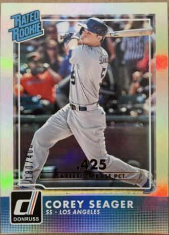 Corey Seager [Season Stat Line] #32