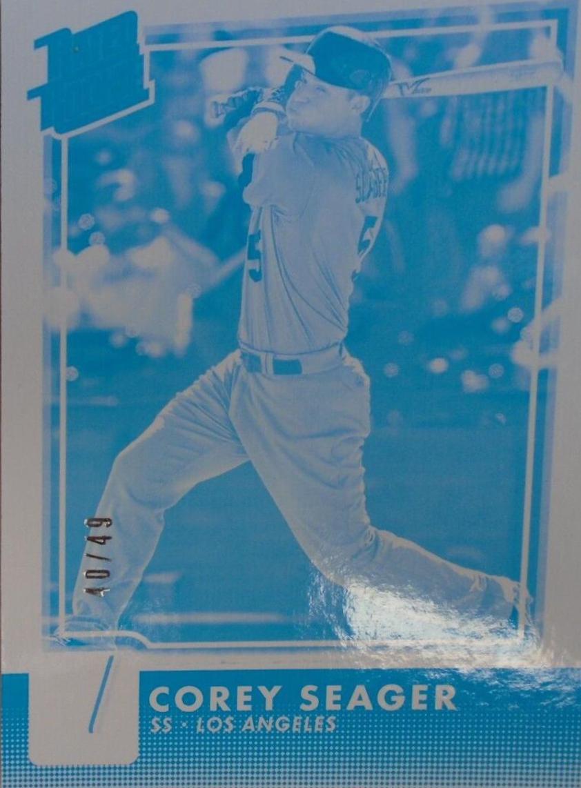 Corey Seager [Test Proof Cyan] #32