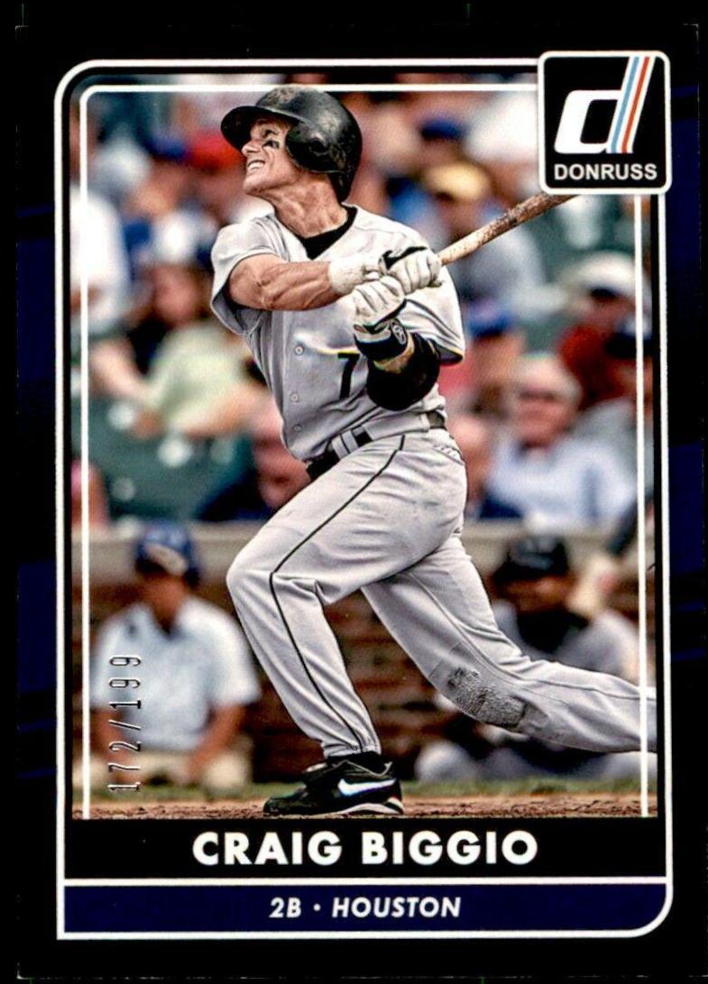 Craig Biggio [Black Border] #189